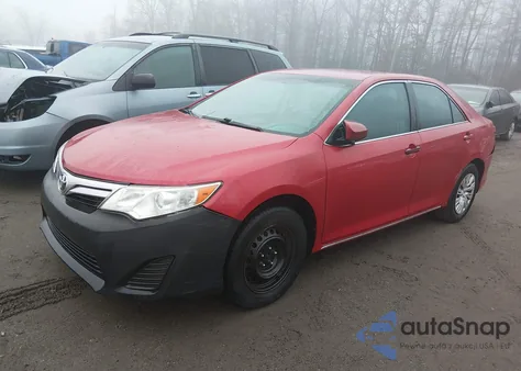 2012 Toyota Camry Le z USA, uszkodzony, nr VIN 4T4BF1FK1CR175765